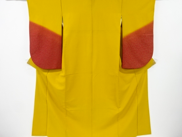 のり散らし模様二尺袖着物